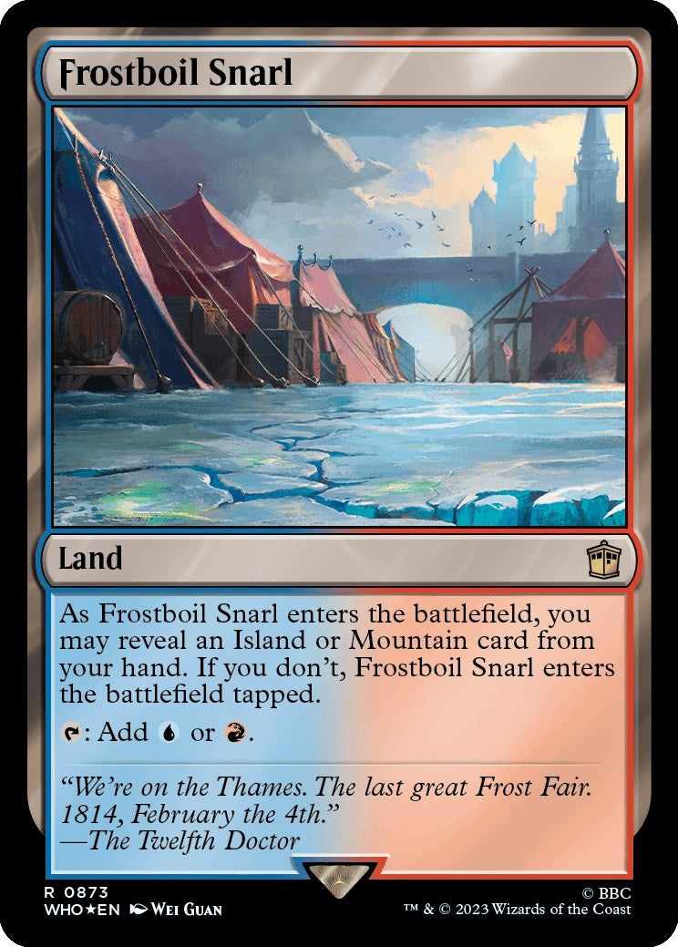 Image for Frostboil Snarl (Surge Foil) (873) (WHO) - Magic: The Gathering