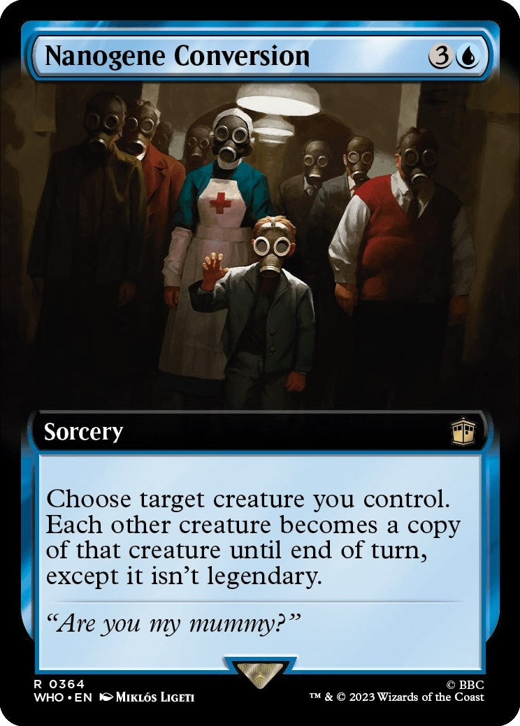 Image for Nanogene Conversion (Extended Art) (364) (WHO) - Magic: The Gathering