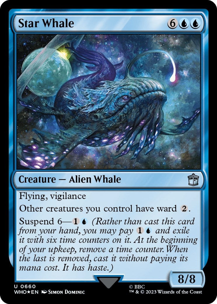 Image for Star Whale (Surge Foil) (660) (WHO) - Magic: The Gathering