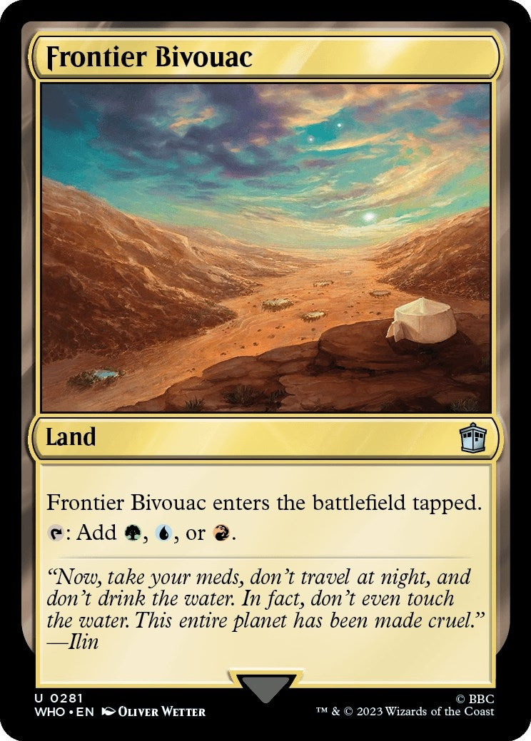 Image for Frontier Bivouac (281) (WHO) - Magic: The Gathering