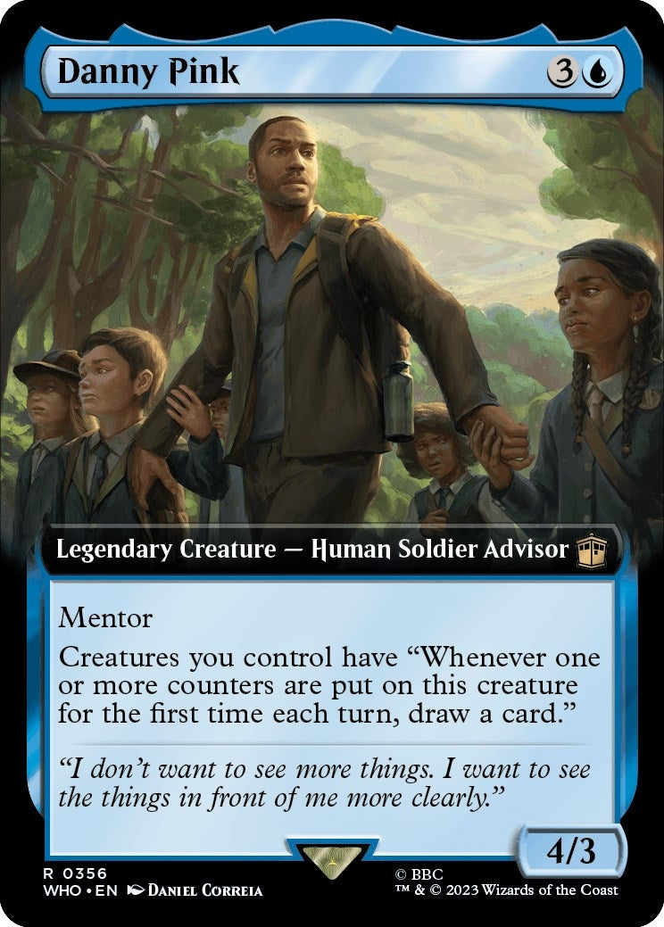Image for Danny Pink (Extended Art) (356) (WHO) - Magic: The Gathering