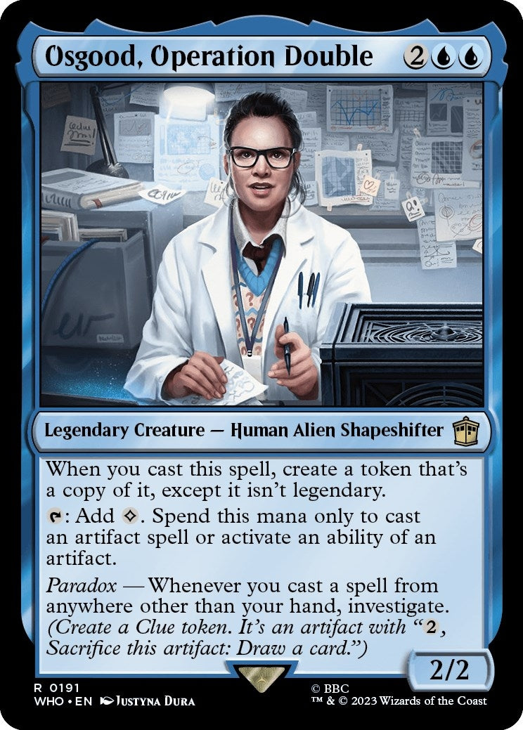Image for Osgood, Operation Double (191) (WHO) - Magic: The Gathering