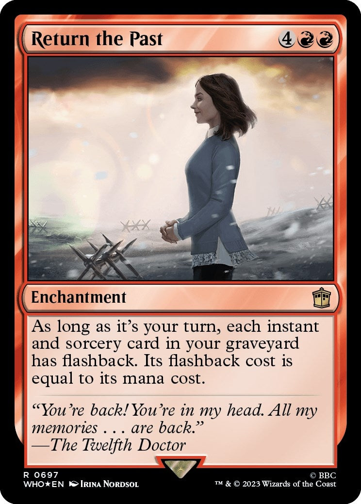 Image for Return the Past (Surge Foil) (697) (WHO) - Magic: The Gathering
