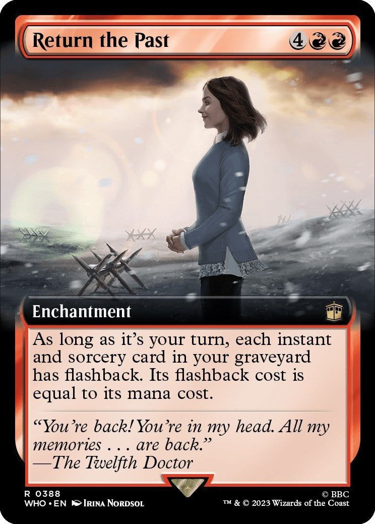 Image for Return the Past (Extended Art) (388) (WHO) - Magic: The Gathering
