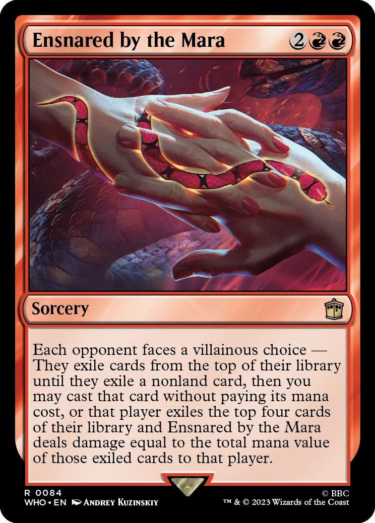 Image for Ensnared by the Mara (84) (WHO) - Magic: The Gathering