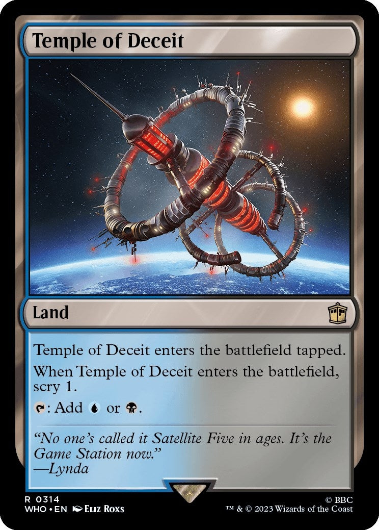 Image for Temple of Deceit (314) (WHO) - Magic: The Gathering