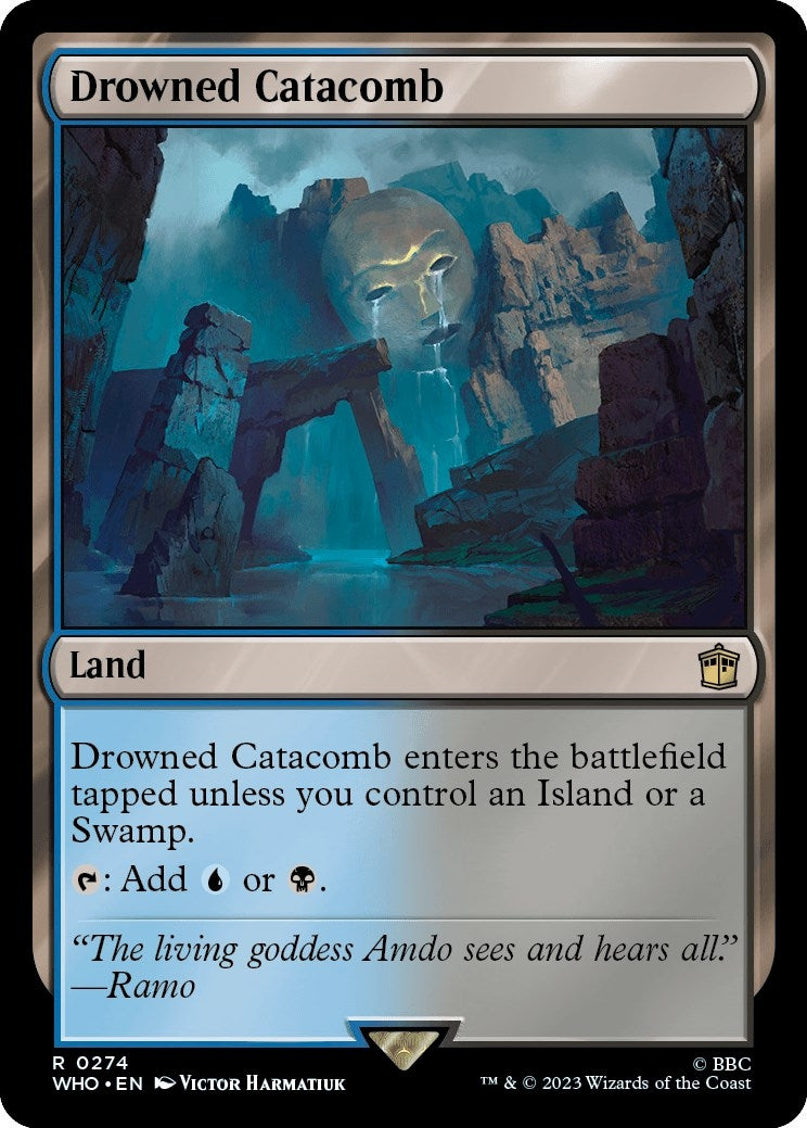 Image for Drowned Catacomb (274) (WHO) - Magic: The Gathering