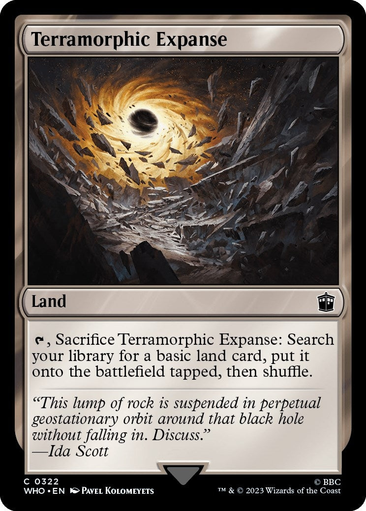 Image for Terramorphic Expanse (322) (WHO) - Magic: The Gathering
