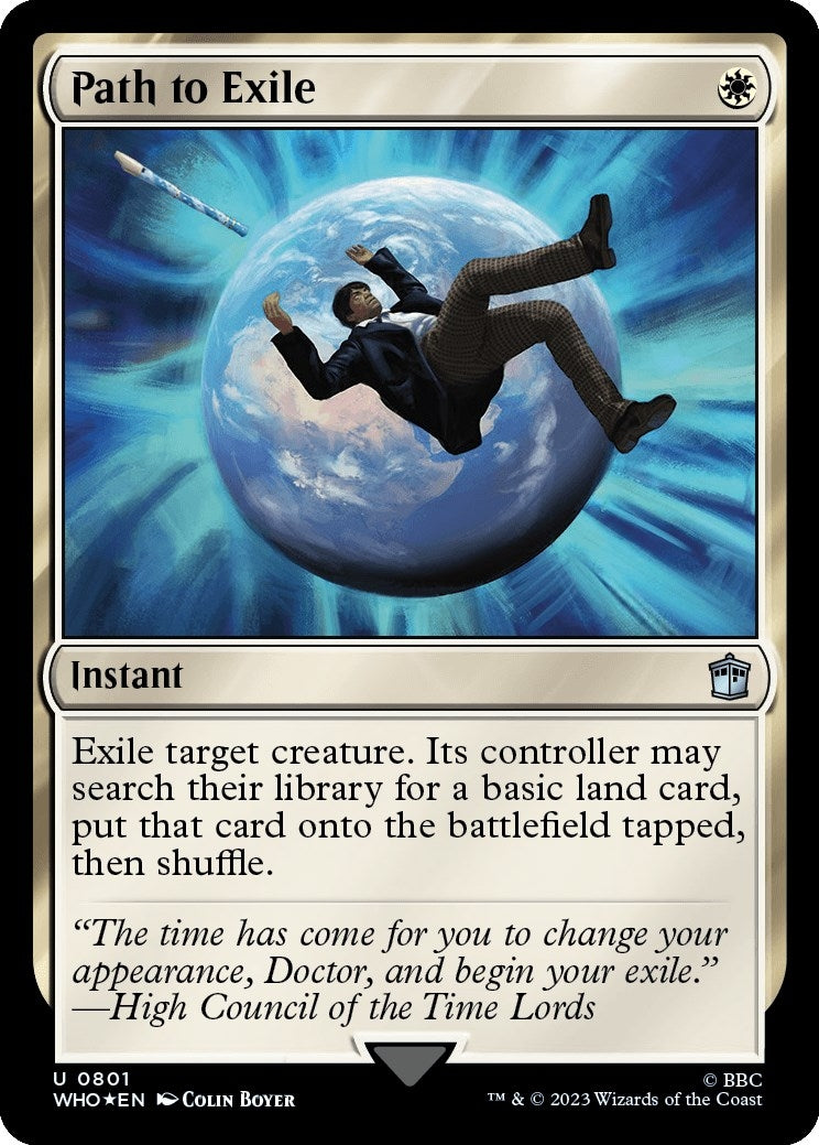 Image for Path to Exile (Surge Foil) (801) (WHO) - Magic: The Gathering