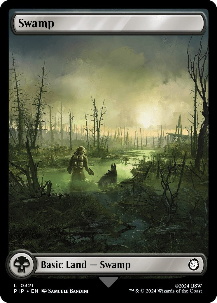 Image for Swamp (0321) (321) (PIP) - Magic: The Gathering
