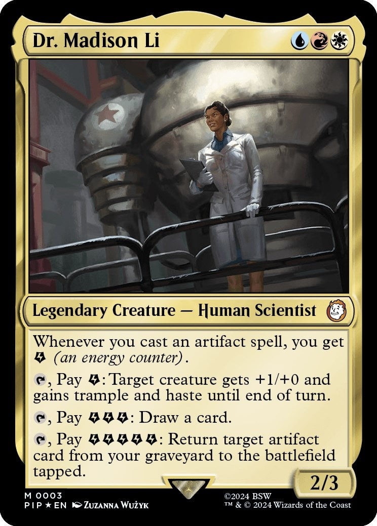 Image for Dr. Madison Li (3) (PIP) - Magic: The Gathering