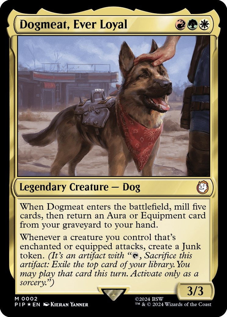 Image for Dogmeat, Ever Loyal (2) (PIP) - Magic: The Gathering