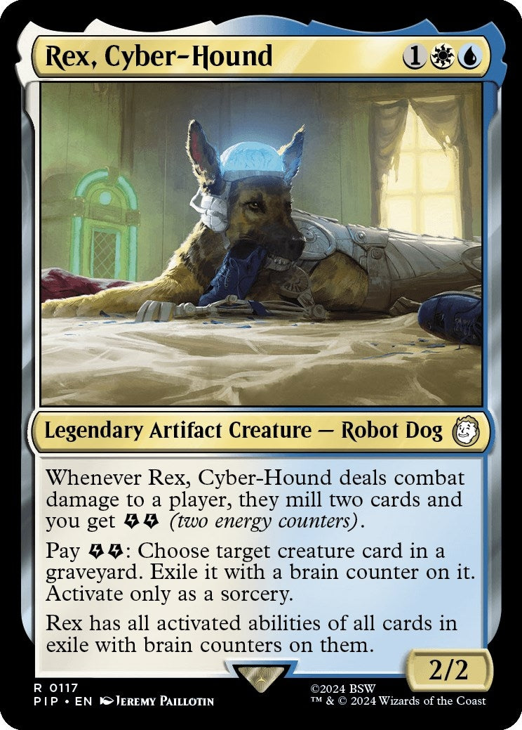 Image for Rex, Cyber-Hound (117) (PIP) - Magic: The Gathering