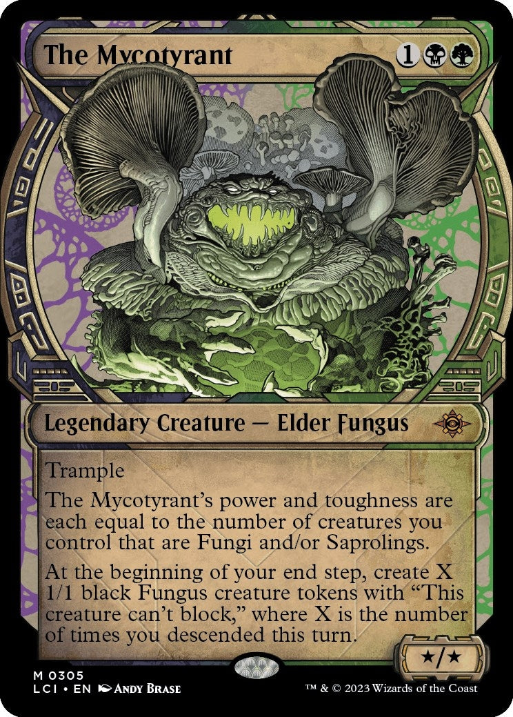 Image for The Mycotyrant (Showcase) (305) (LCI) - Magic: The Gathering