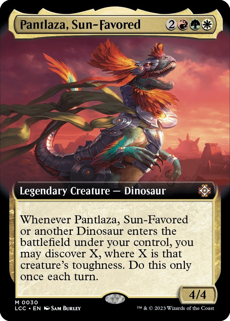 Image for Pantlaza, Sun-Favored (Extended Art) (30) (LCC) - Magic: The Gathering