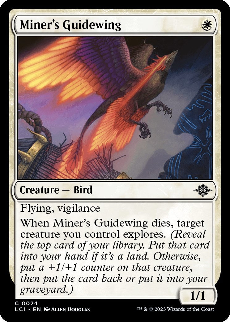 Image for Miner's Guidewing (24) (LCI) - Magic: The Gathering