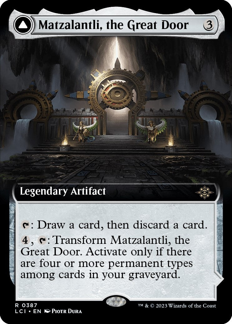Image for Matzalantli, the Great Door (Extended Art) (387) (LCI) - Magic: The Gathering