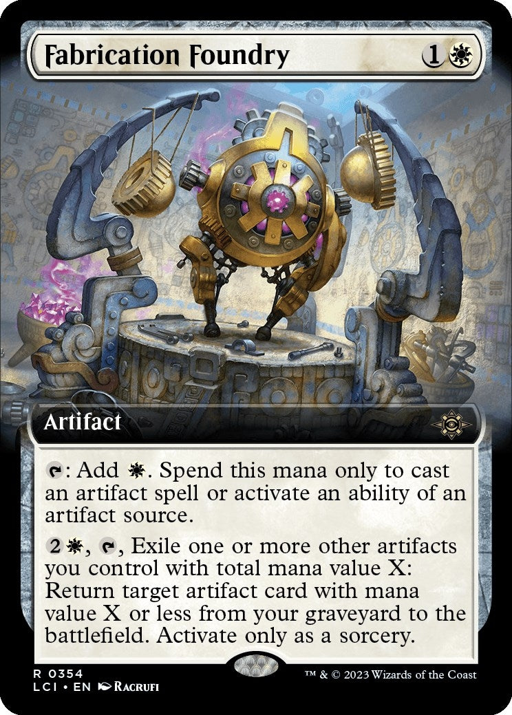 Image for Fabrication Foundry (Extended Art) (354) (LCI) - Magic: The Gathering