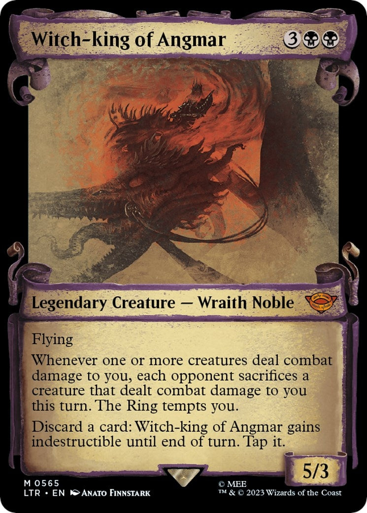Image for Witch-king of Angmar (Showcase Scrolls) (565) (LTR) - Magic: The Gathering