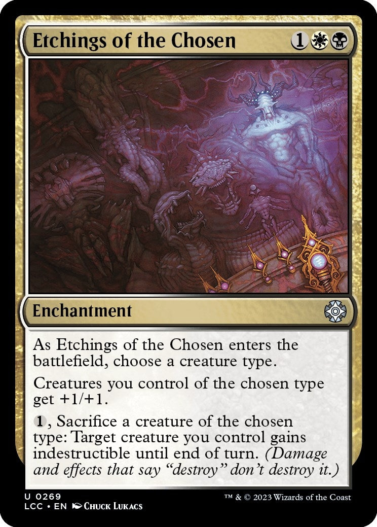Image for Etchings of the Chosen (269) (LCC) - Magic: The Gathering