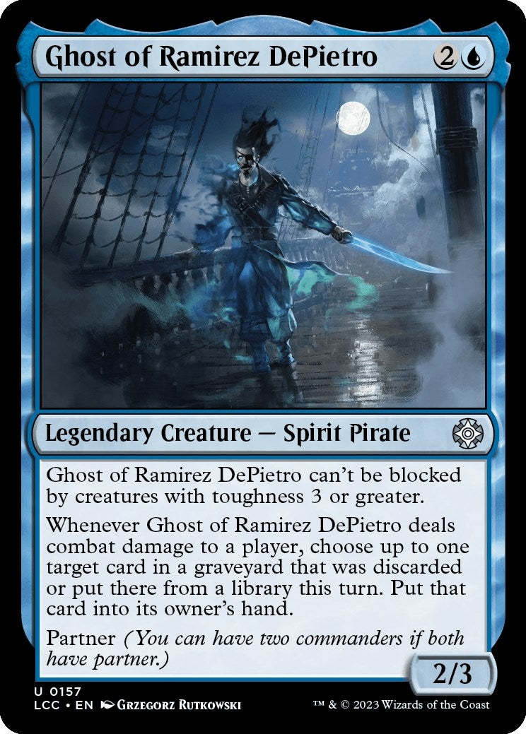 Image for Ghost of Ramirez DePietro (157) (LCC) - Magic: The Gathering
