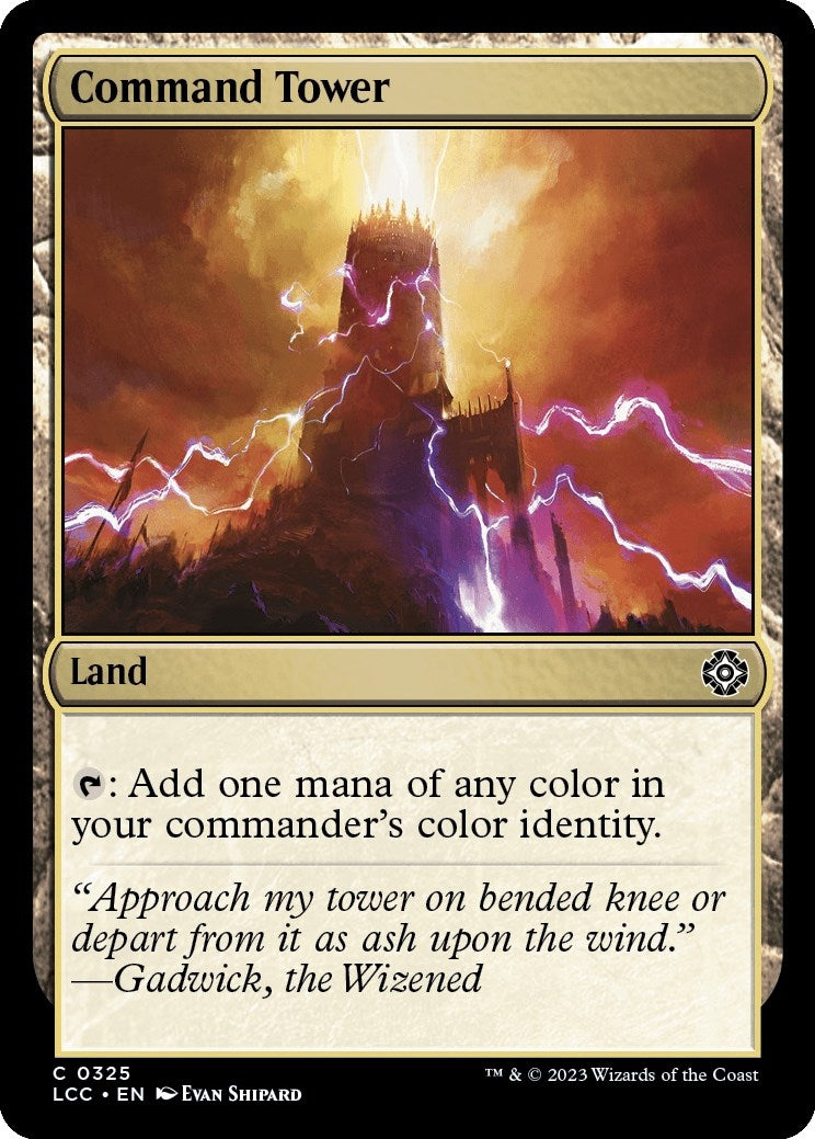 Image for Command Tower (325) (LCC) - Magic: The Gathering