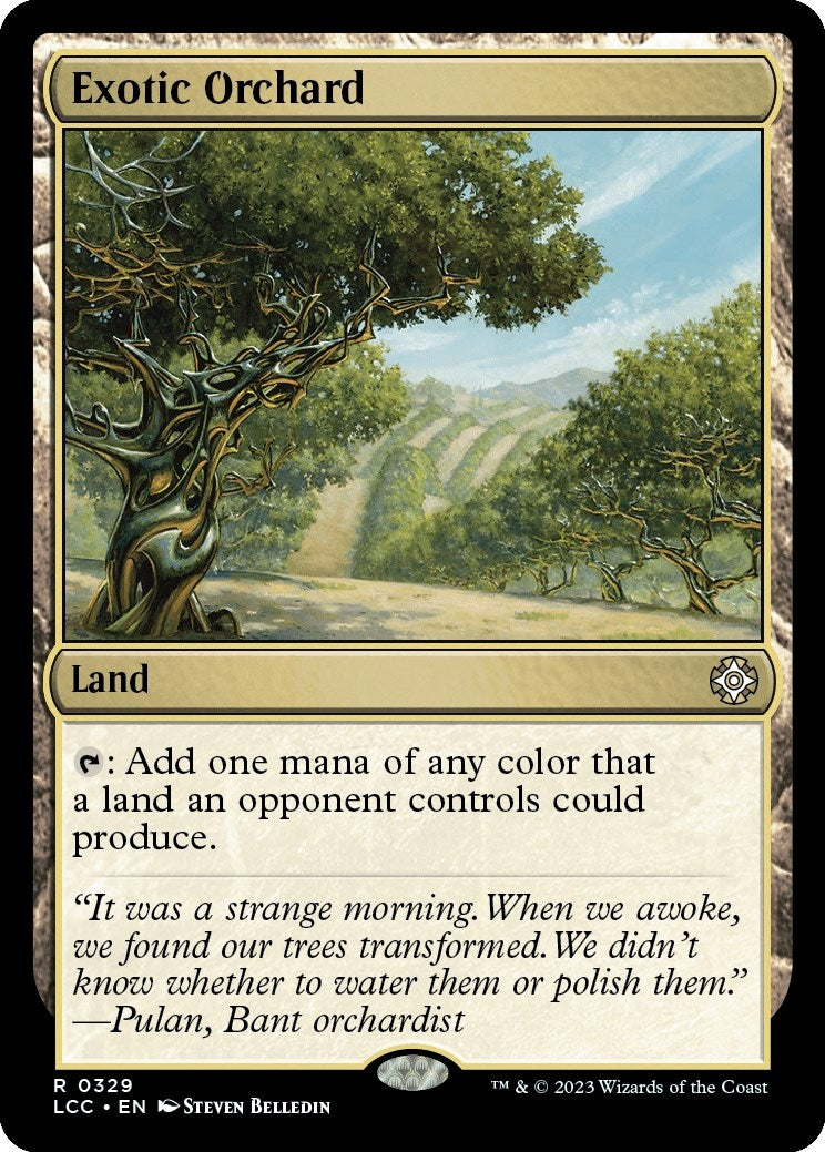 Image for Exotic Orchard (329) (LCC) - Magic: The Gathering