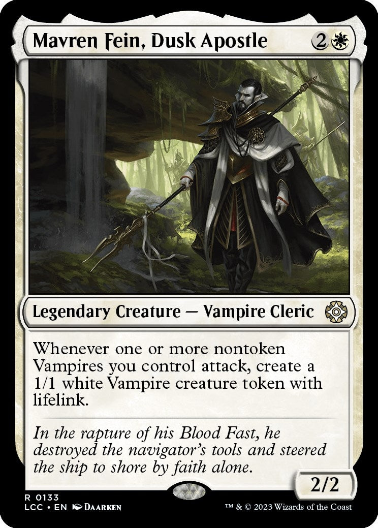 Image for Mavren Fein, Dusk Apostle (133) (LCC) - Magic: The Gathering