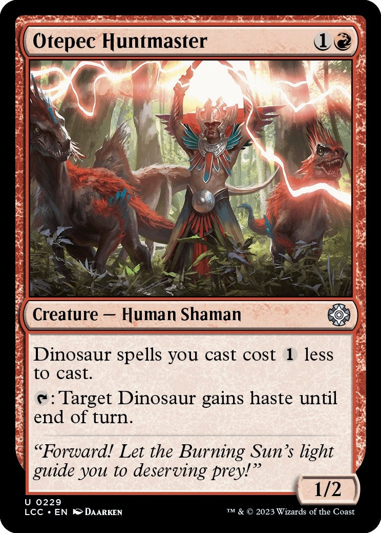 Image for Otepec Huntmaster (229) (LCC) - Magic: The Gathering
