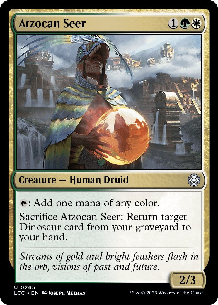 Image for Atzocan Seer (265) (LCC) - Magic: The Gathering
