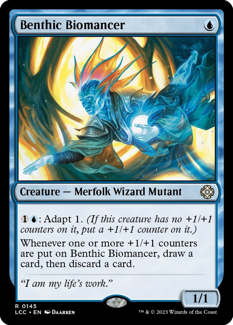 Image for Benthic Biomancer (145) (LCC) - Magic: The Gathering