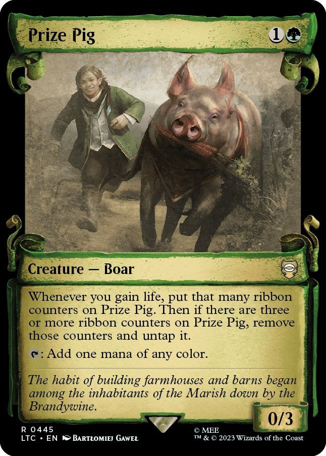 Image for Prize Pig (Showcase Scrolls) (445) (LTC) - Magic: The Gathering