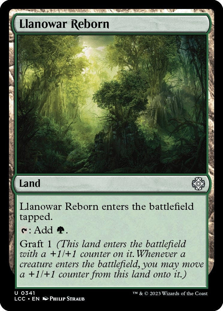 Image for Llanowar Reborn (341) (LCC) - Magic: The Gathering