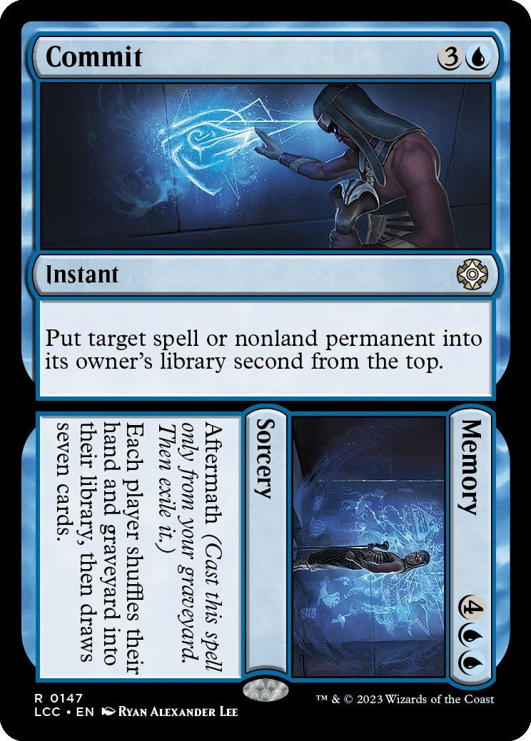 Image for Commit // Memory (147) (LCC) - Magic: The Gathering