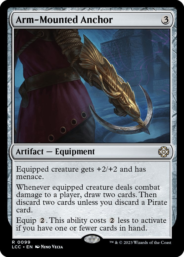 Image for Arm-Mounted Anchor (99) (LCC) - Magic: The Gathering