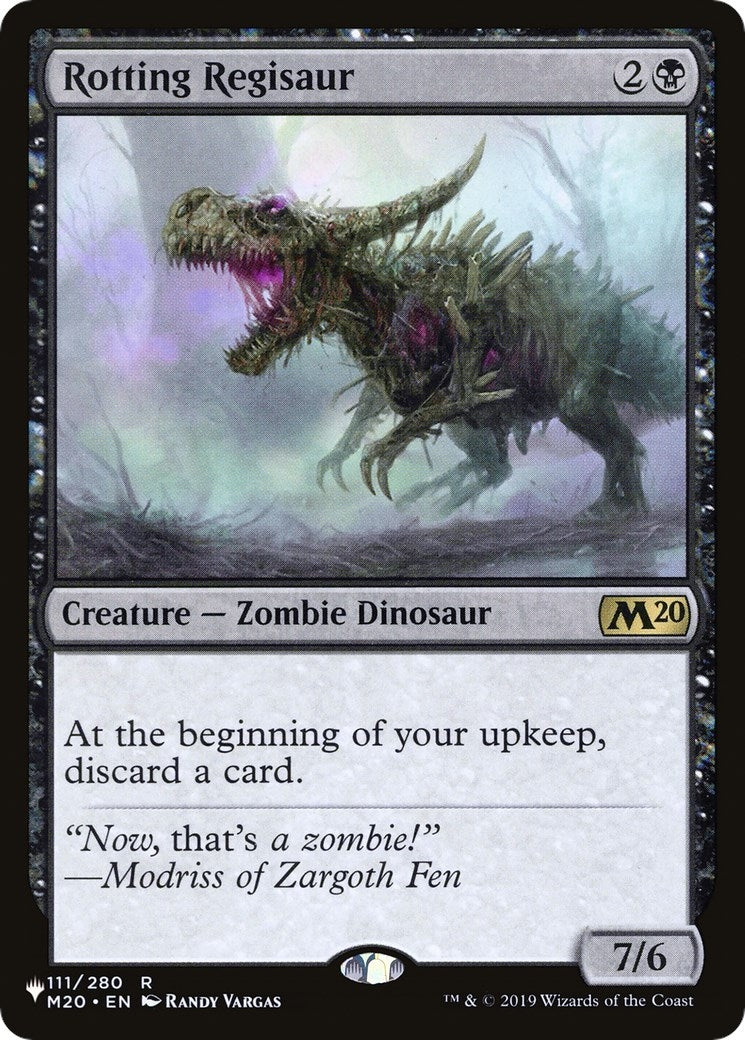 Rotting Regisaur (111/280) (LIST)