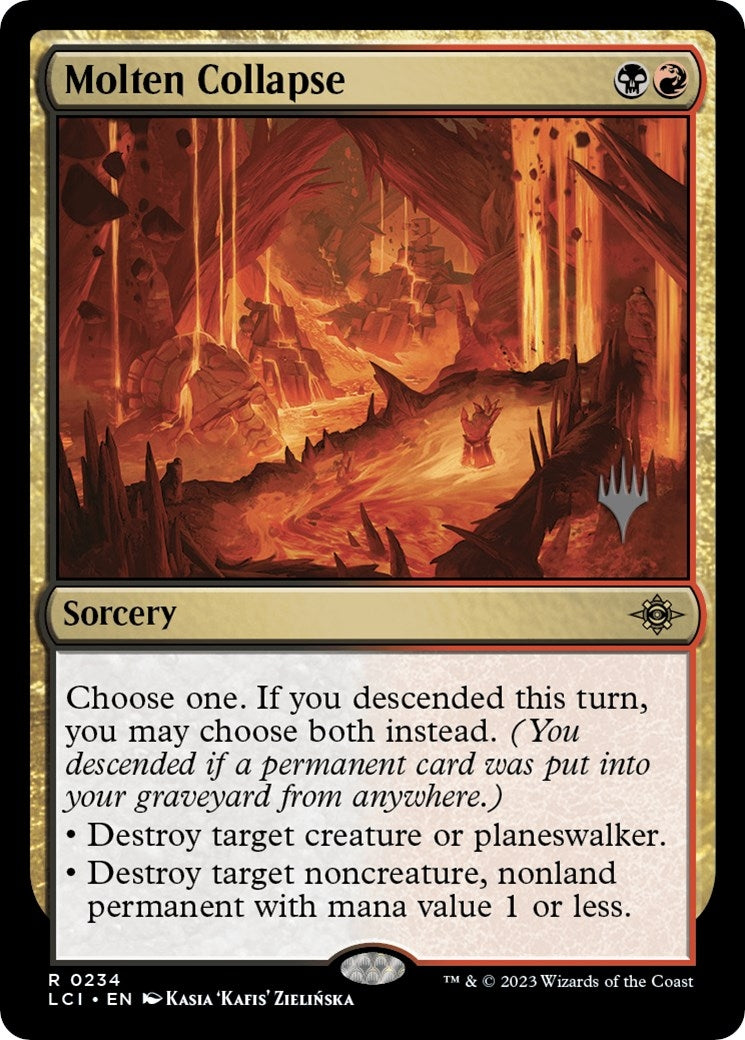 Image for Molten Collapse (234) (PPLCI) - Magic: The Gathering