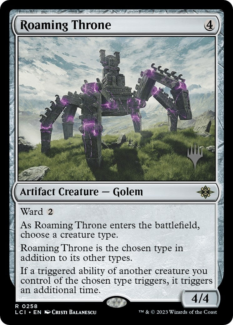 Image for Roaming Throne (258) (PPLCI) - Magic: The Gathering