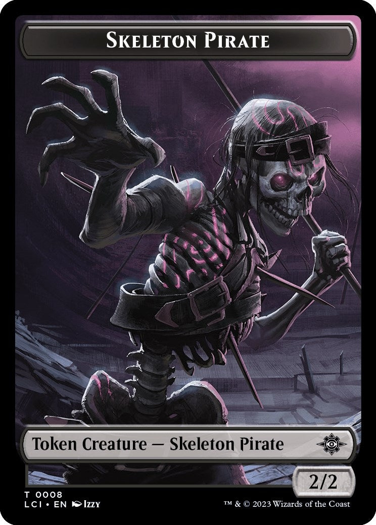 Image for Skeleton Pirate Token (8) (LCI) - Magic: The Gathering