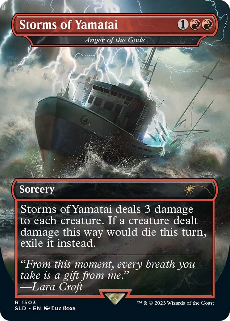 Image for Storms of Yamatai - Anger of the Gods (1503) (SLD) - Magic: The Gathering