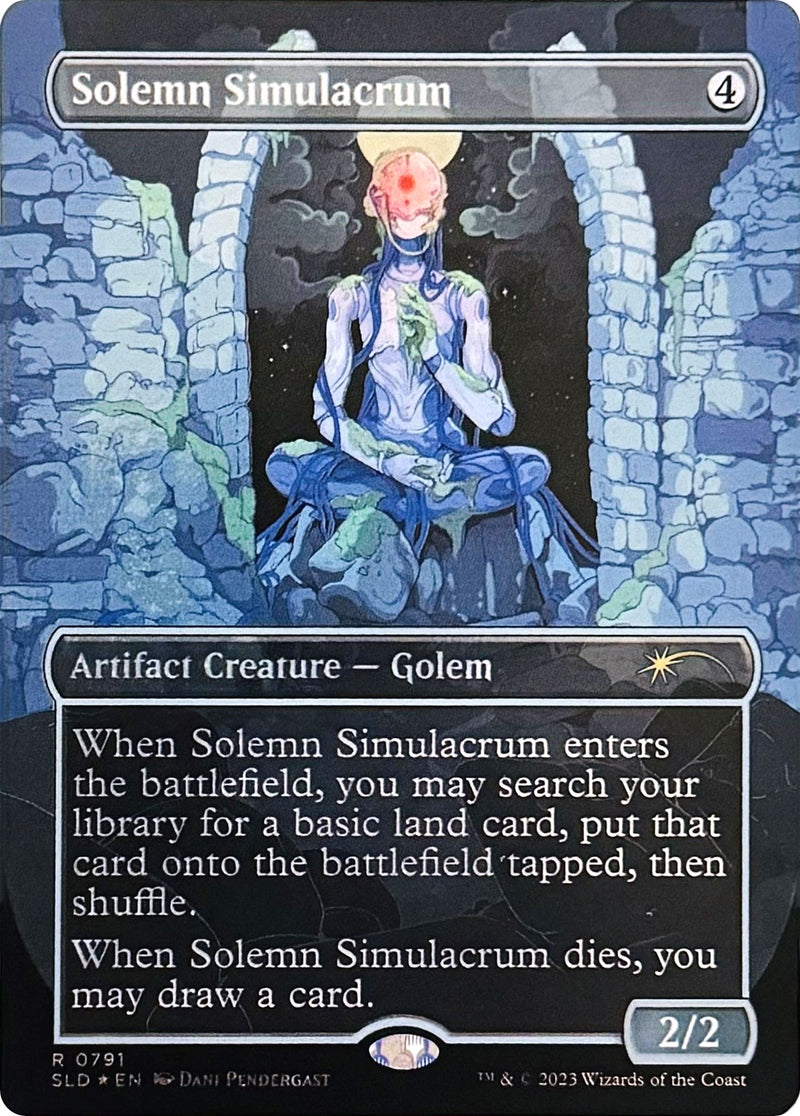 Image for Solemn Simulacrum (0791) (791) (SLD) - Magic: The Gathering