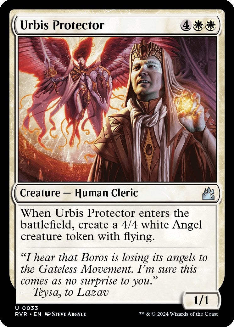 Image for Urbis Protector (33) (RVR) - Magic: The Gathering