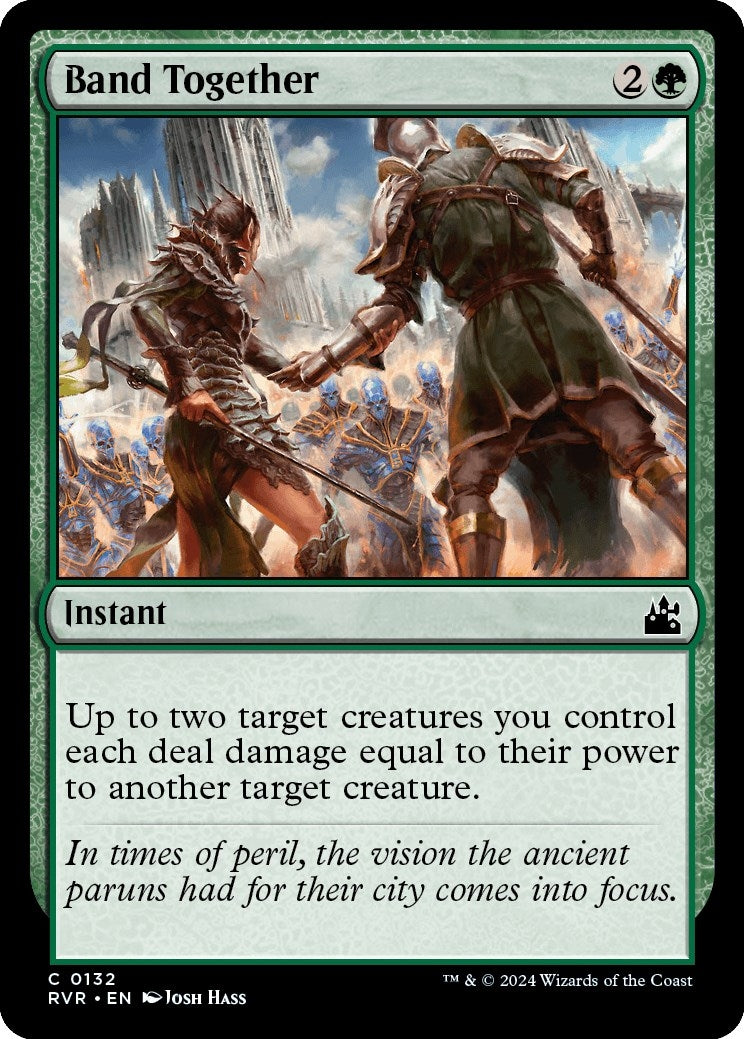 Image for Band Together (132) (RVR) - Magic: The Gathering