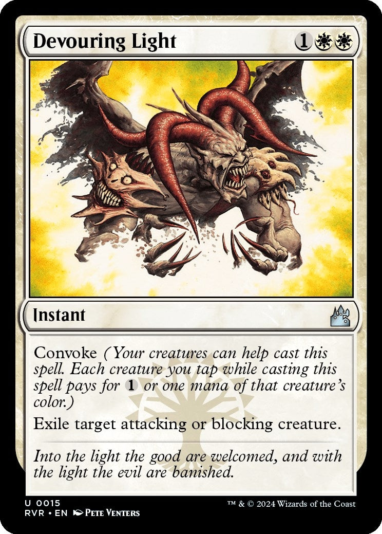 Image for Devouring Light (15) (RVR) - Magic: The Gathering