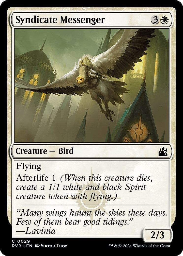 Image for Syndicate Messenger (29) (RVR) - Magic: The Gathering