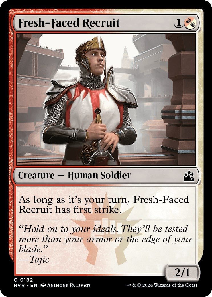 Image for Fresh-Faced Recruit (182) (RVR) - Magic: The Gathering