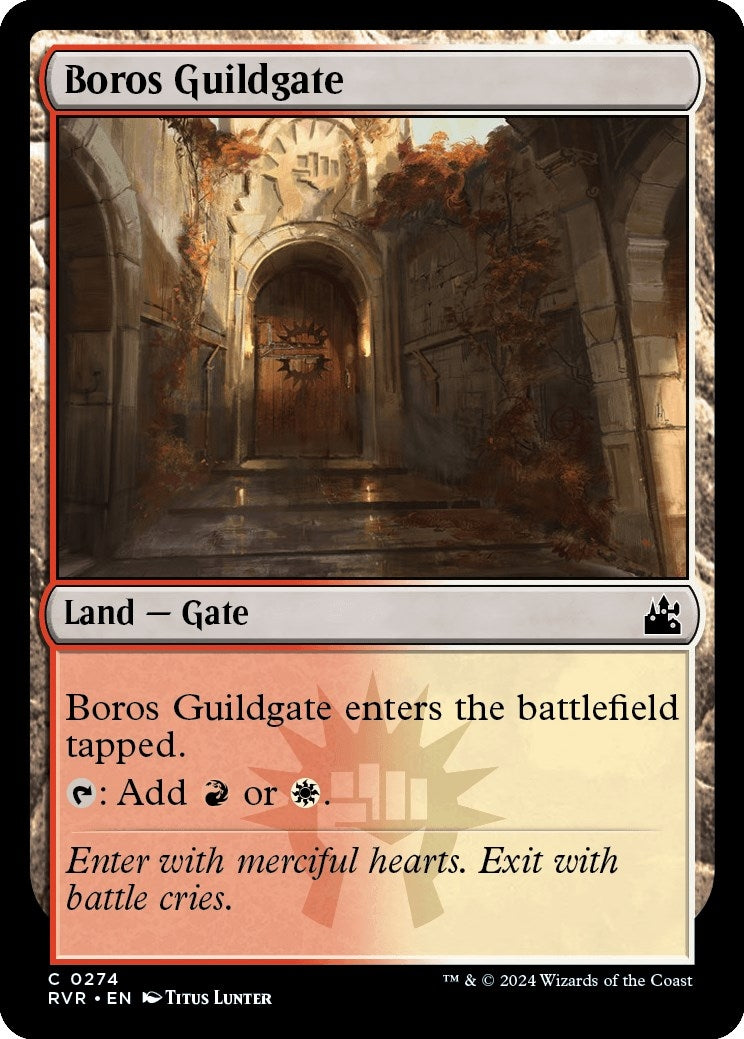 Image for Boros Guildgate (274) (RVR) - Magic: The Gathering