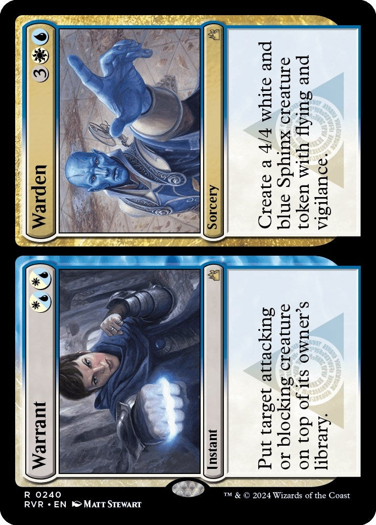 Image for Warrant // Warden (240) (RVR) - Magic: The Gathering