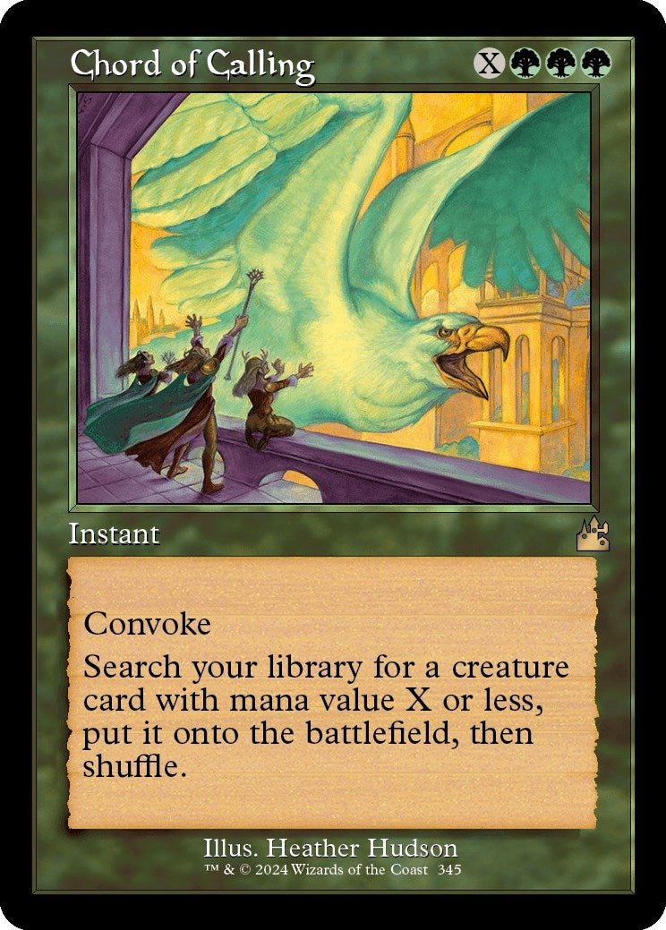 Image for Chord of Calling (Retro Frame) (345) (RVR) - Magic: The Gathering