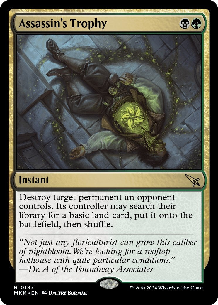 Image for Assassin's Trophy (187) (MKM) - Magic: The Gathering